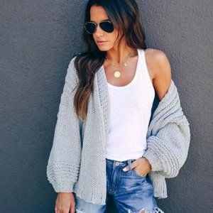 Vici Orinda Chenille Knit Cardigan